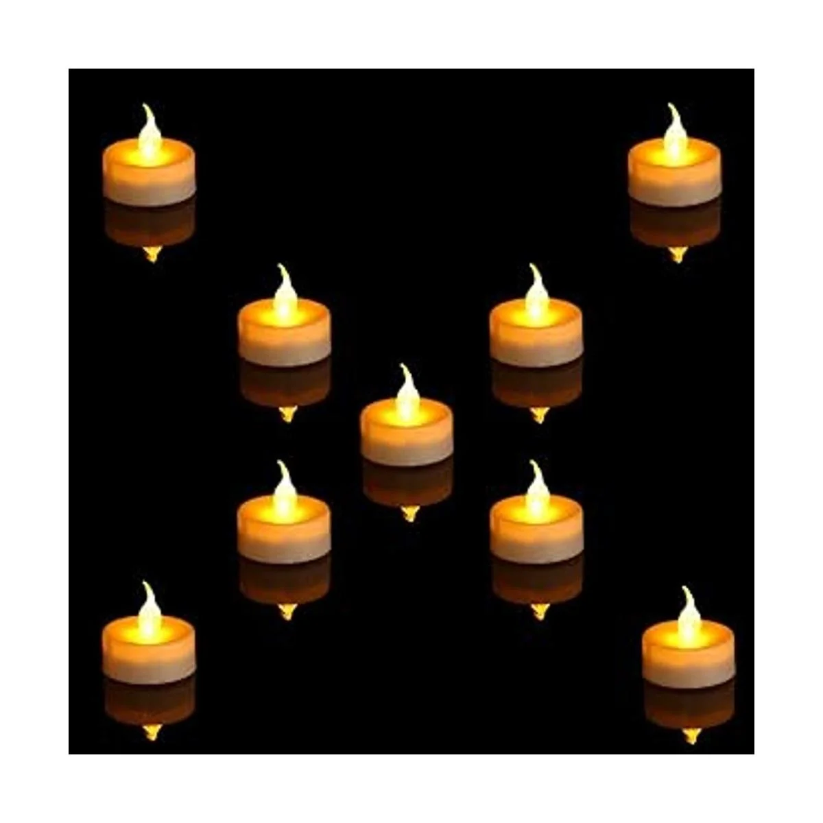 Wilrigir Luces LED de té remotas con temporizador velas_2