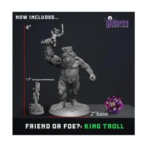 Wildspire Héroes animales y troll para miniaturas DND de_2