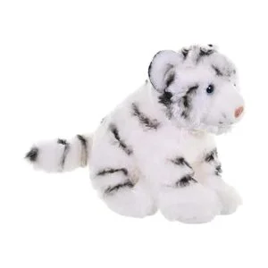 Wild Republic Peluche de tigre blanco 8.0 in_4