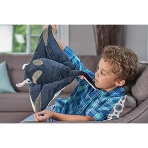 Wild Republic Manta Ray Cuddlekins peluche 12.0 in_5