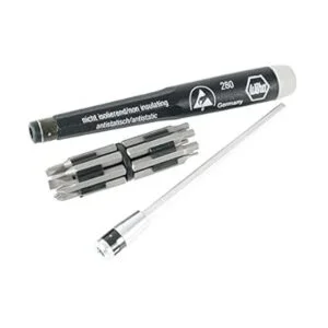 Wiha 75095 Juego de micro brocas con asas seguras ESD_2
