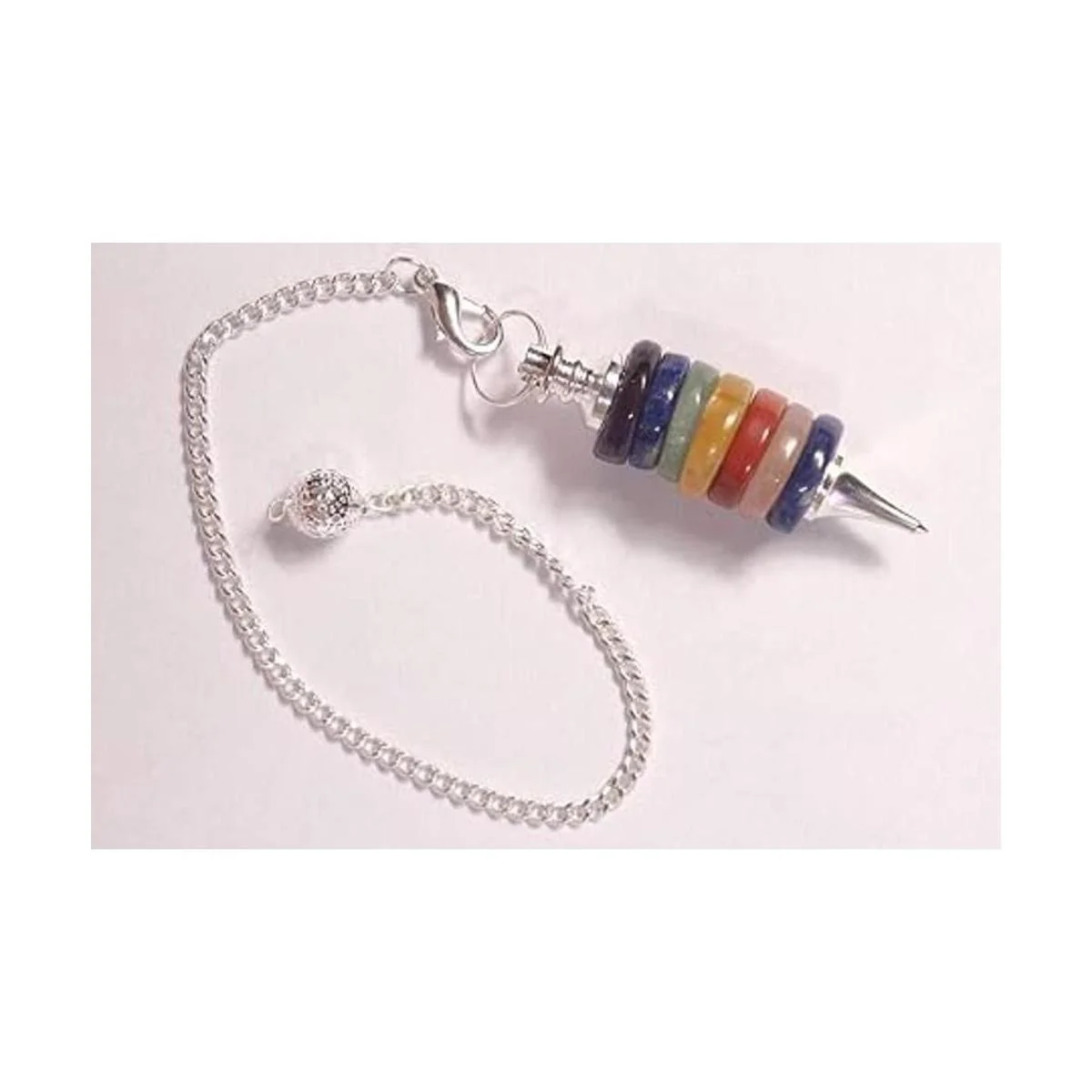 WholesaleGemShop Colgante de piedra de cuarzo con forma_2