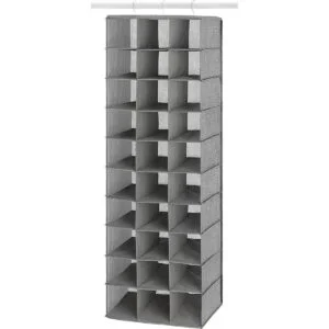 Whitmor Estantes colgantes para calzado 30 secciones._3