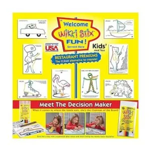 WikkiStix Mini Play Paks 250 paquetes individuales ideal