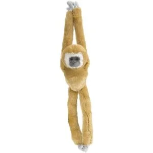 Wild Republic Peluche Gibbon de mano blanca animal de_1
