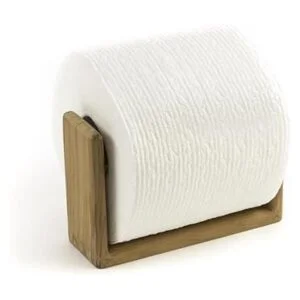 Whitecap 62322 Estante de papel higiénico de teca_3