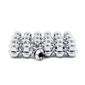 Wheel Accessories Parts Juego de 24 tuercas cromadas_1
