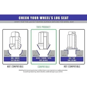 Wheel Accessories Parts 916 Tuercas de tuerca OEM_4