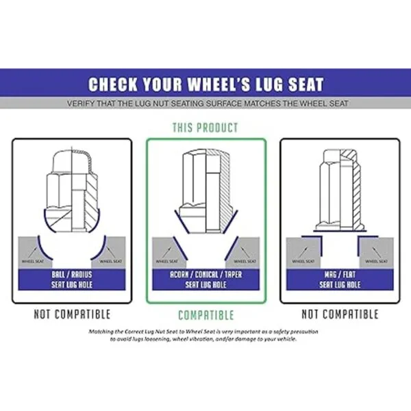 Wheel Accessories Parts 916 Tuercas de tuerca OEM_4