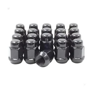 Wheel Accessories Parts Juego de 20 tuercas negras de 12 x_1