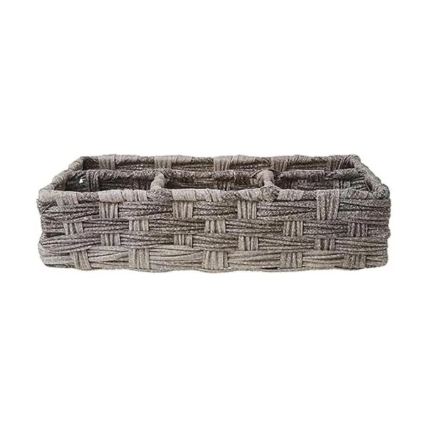 Whitmor Bandeja dividida Rattique de 4 secciones color_2