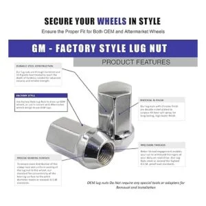 Wheel Accessories Parts 916 Tuercas de tuerca OEM_3