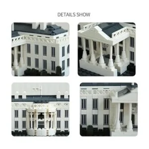 White House 3D Architecture Mini Building Blocks Model_3