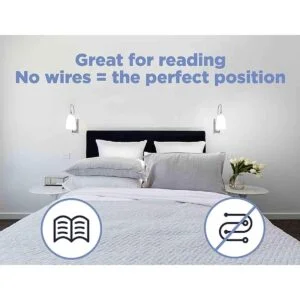 Westek Aplique de pared a pilas paquete de 2 70