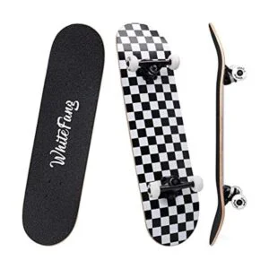 WhiteFang Skateboards for Beginners Complete Skateboard_1