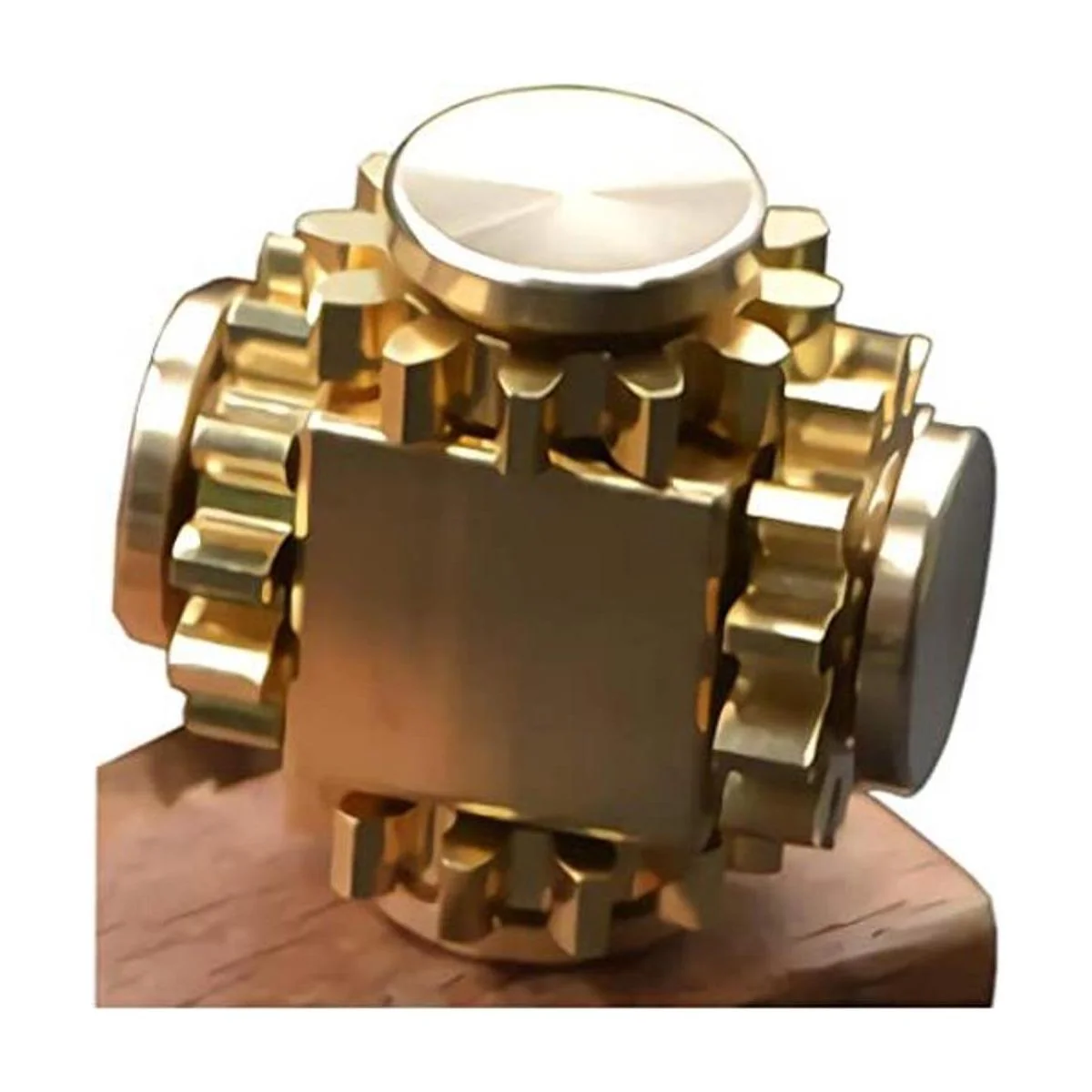 Wewinn Cubo de latón puro para personas inquietas_1