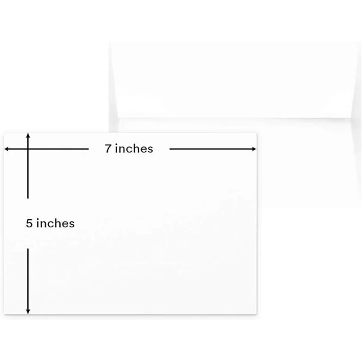 White Blank 5 x 7 Card Stock Thick Paper Blank Postcards_2