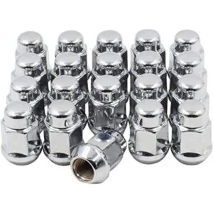 Wheel Accessories Parts Juego de 20 tuercas de punta_1