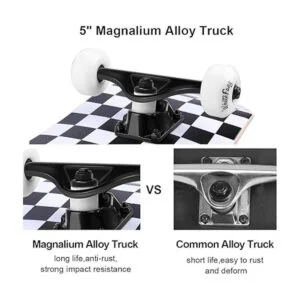 WhiteFang Skateboards for Beginners Complete Skateboard_4