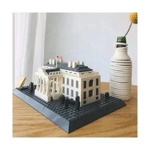 White House 3D Architecture Mini Building Blocks Model_5