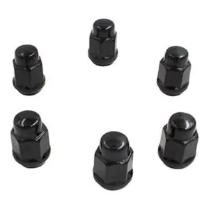 Wheel Accessories Parts Juego de 24 tuercas negras de 12 x_6