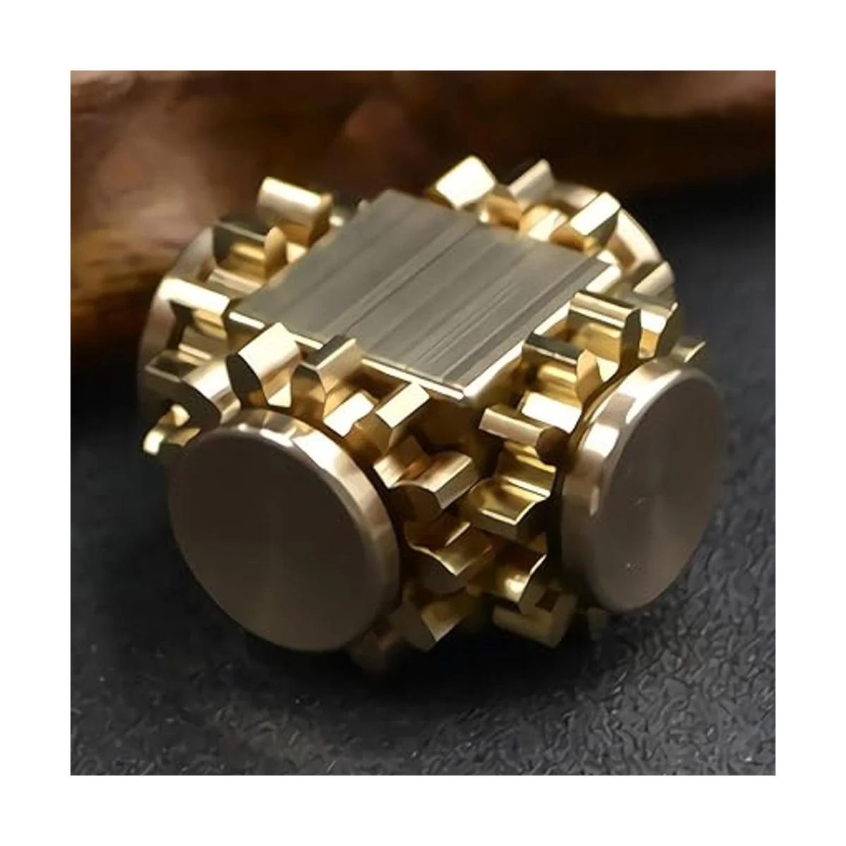 Wewinn Cubo de latón puro para personas inquietas_4