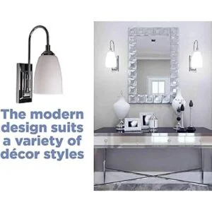 Westek Aplique de pared a pilas paquete de 2 70