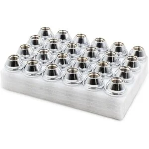 Wheel Accessories Parts Juego de 24 tuercas cromadas_2