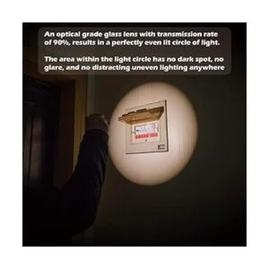 Weltool Lámpara LED M6 luz blanca cálida de 3000 K luz