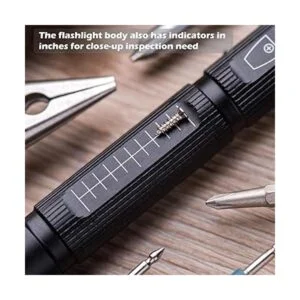 Weltool Lámpara LED M6 luz blanca cálida de 3000 K luz