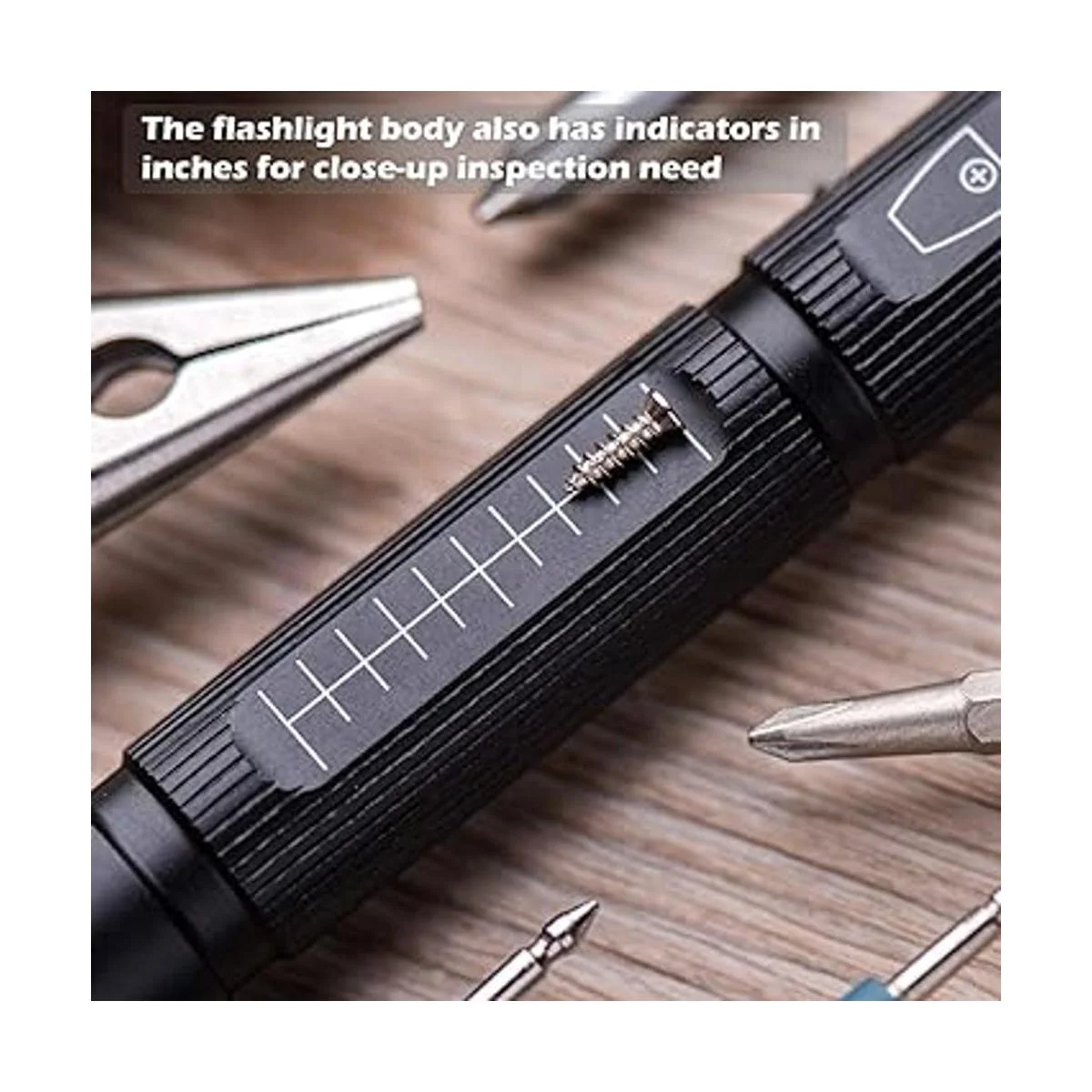 Weltool Lámpara LED M6 luz blanca cálida de 3000 K luz