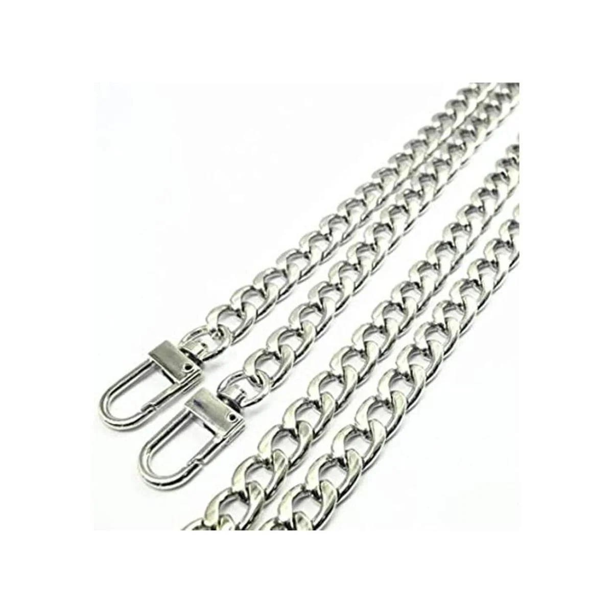 Weichuan Correa plana de hierro para bolso de mano 47_1