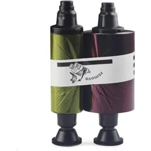 Werpros R3011 YMCKO Cinta compatible con Evolis Pebble_3