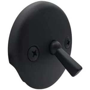 Westbrass R9262 Juego de molduras de tina con palanca de