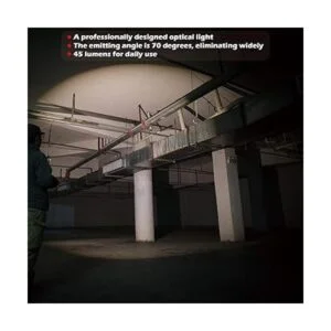 Weltool Lámpara LED M6 luz blanca cálida de 3000 K luz