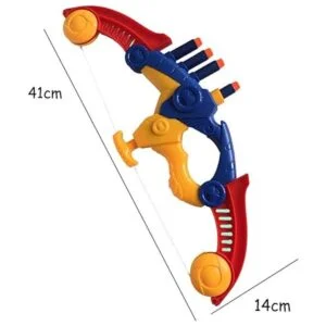 WenToyce Juego de arco de flecha suave para niños kit de_2