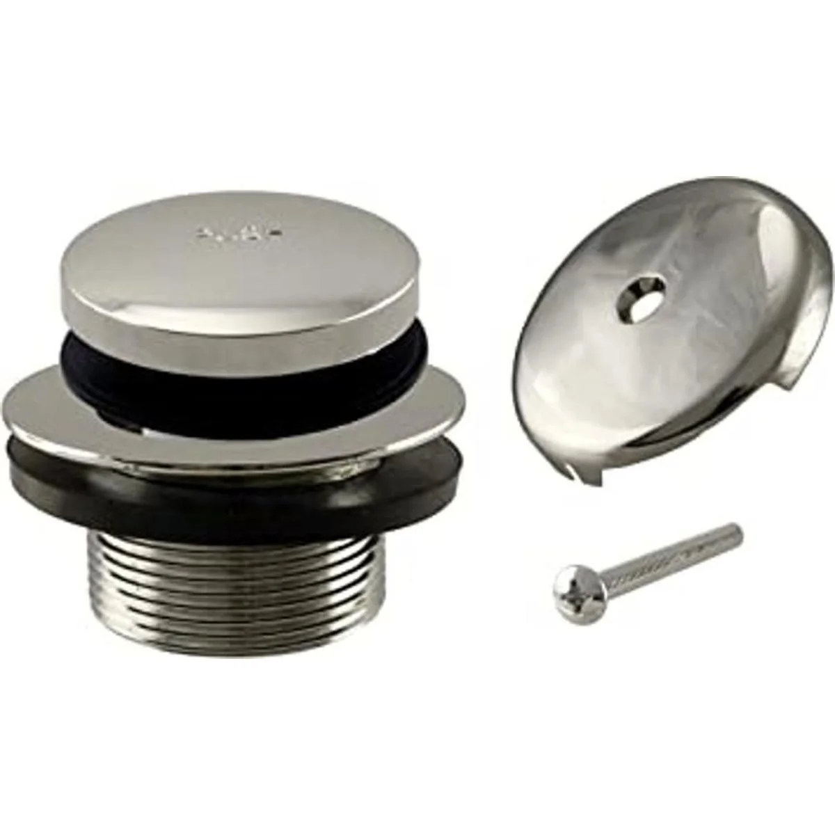 Westbrass Juego de molduras de rosca gruesa con placa_1