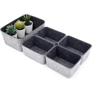 Welaxy Organizador de cajones y compartimentos para_5