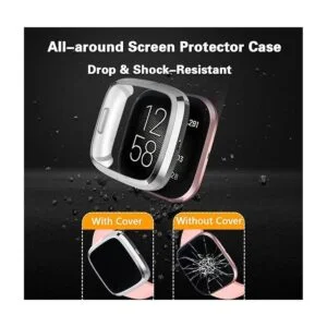 Wepro Funda protectora de pantalla compatible con reloj_3