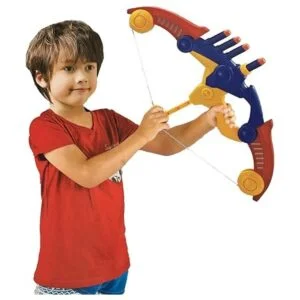 WenToyce Juego de arco de flecha suave para niños kit de_4