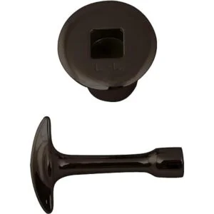 Westbrass R50012 NPSM Kit de moldura de válvula de llave_4