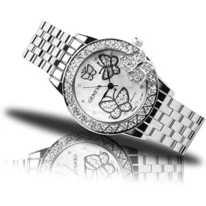 Weicam Reloj de pulsera analógico de cuarzo de 3 piezas_3