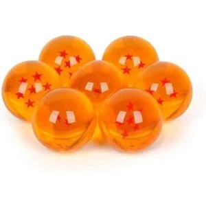 WeizhaonanCos Bolas de cristal de resina acrílica unisex_4