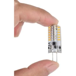 Welitesim 6 bombillas LED de base bipin de 3 W CADC12 V