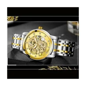 Weicam Reloj de pulsera impermeable con diseño de