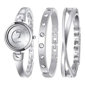 Weicam Reloj de pulsera para mujer diseño de cuarzo_1