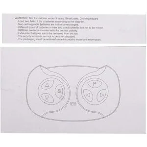 Wellye JR1738RX12V Kit de control remoto Bluetooth y_5