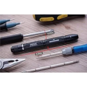 Weltool Lámpara LED M6 luz blanca cálida de 3000 K luz