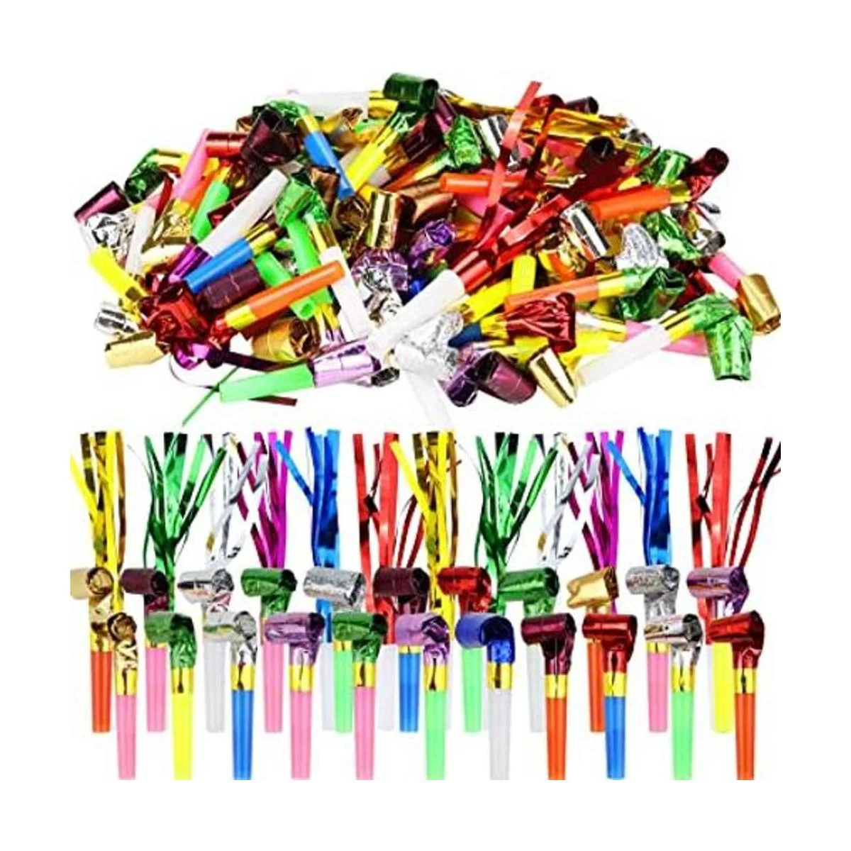 Weoxpr 144 piezas de dos tipos de ruidos para hacer ruido