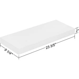 Wellland Estantería flotante para pared baño estantes